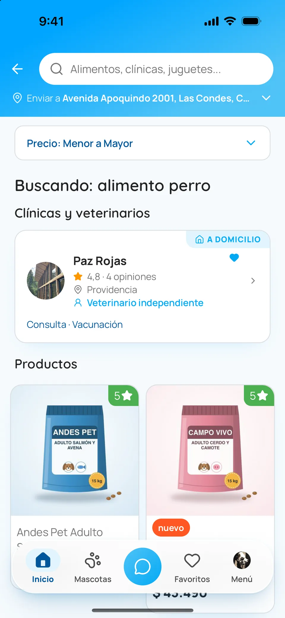 Buscando alimento para perro: una veterinaria a domicilio con sus opiniones y los productos mejor valorados